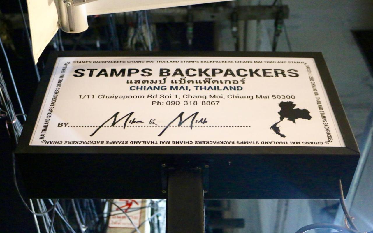 Hostel Stamps Backpackers Chiang Mai Zewnętrze zdjęcie
